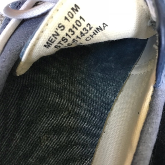 Blue and White Sperrys - Picture 4 of 6